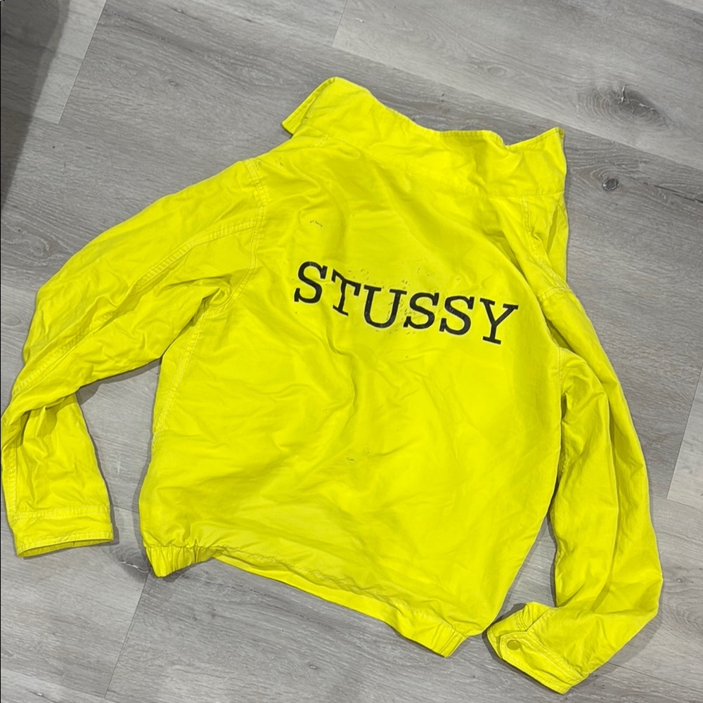 Stussy Yellow Jacket